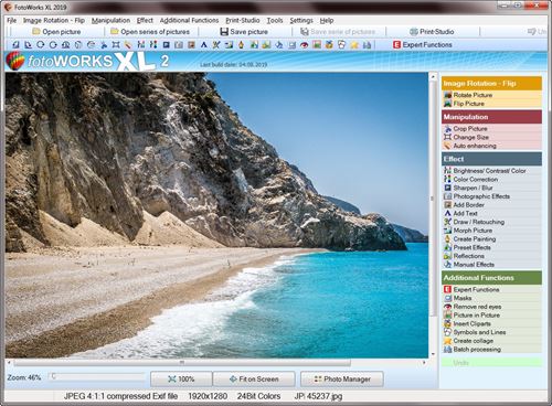 easy photo color correction software free